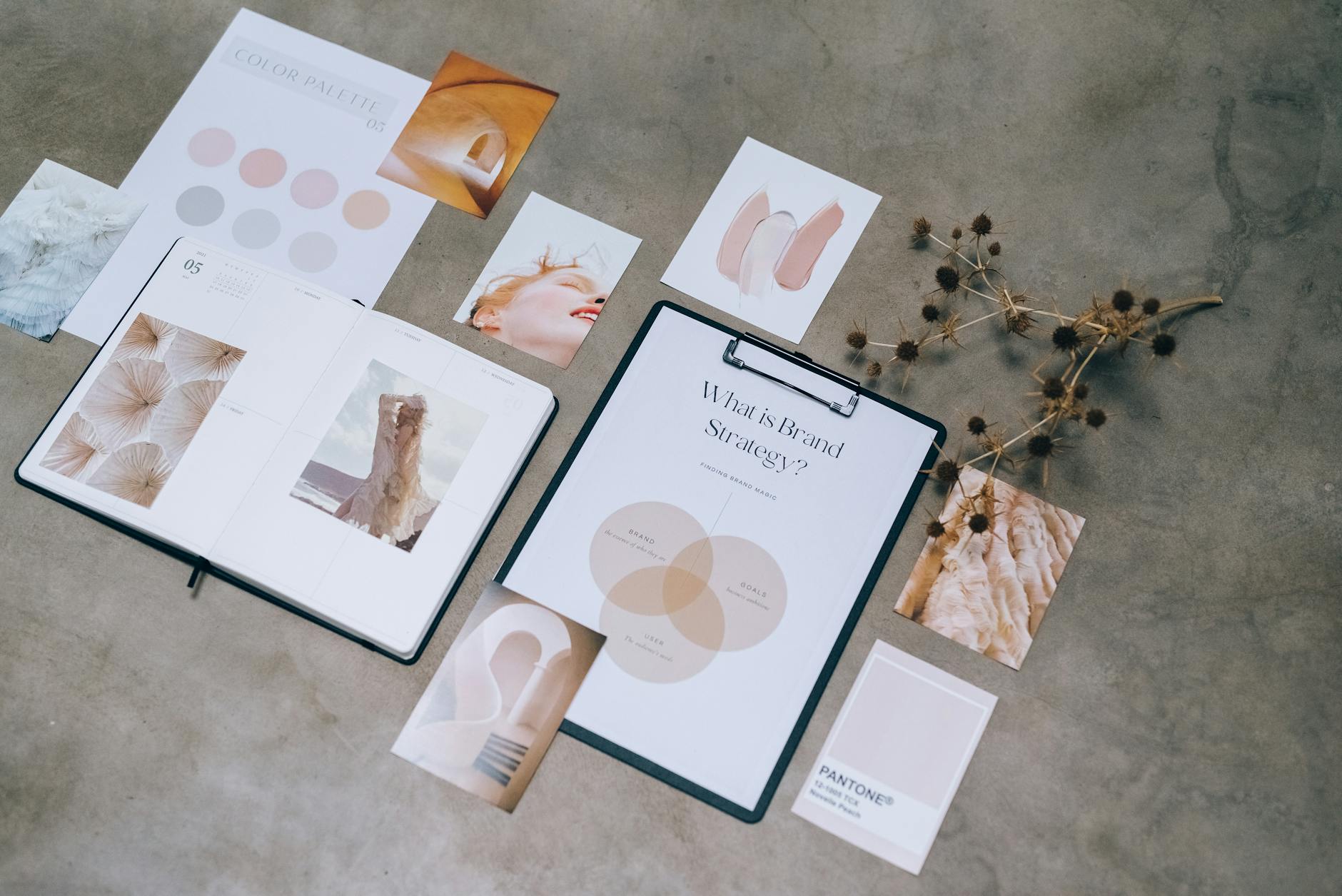 Druk ulotek - ilustracja