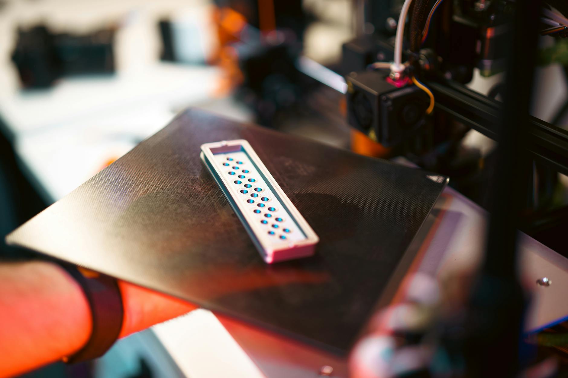 Druk ulotek - ilustracja