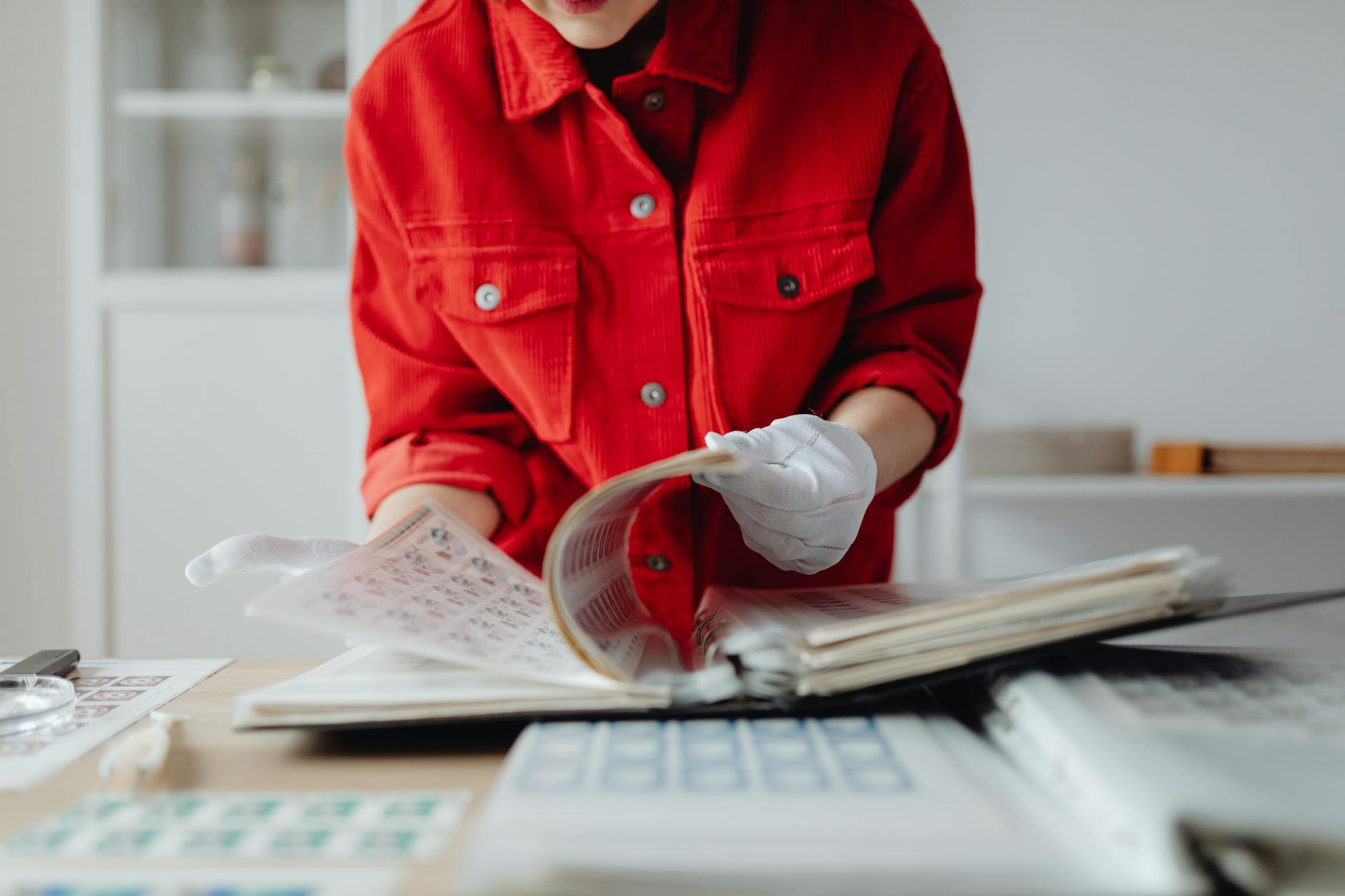 Druk ulotek - ilustracja