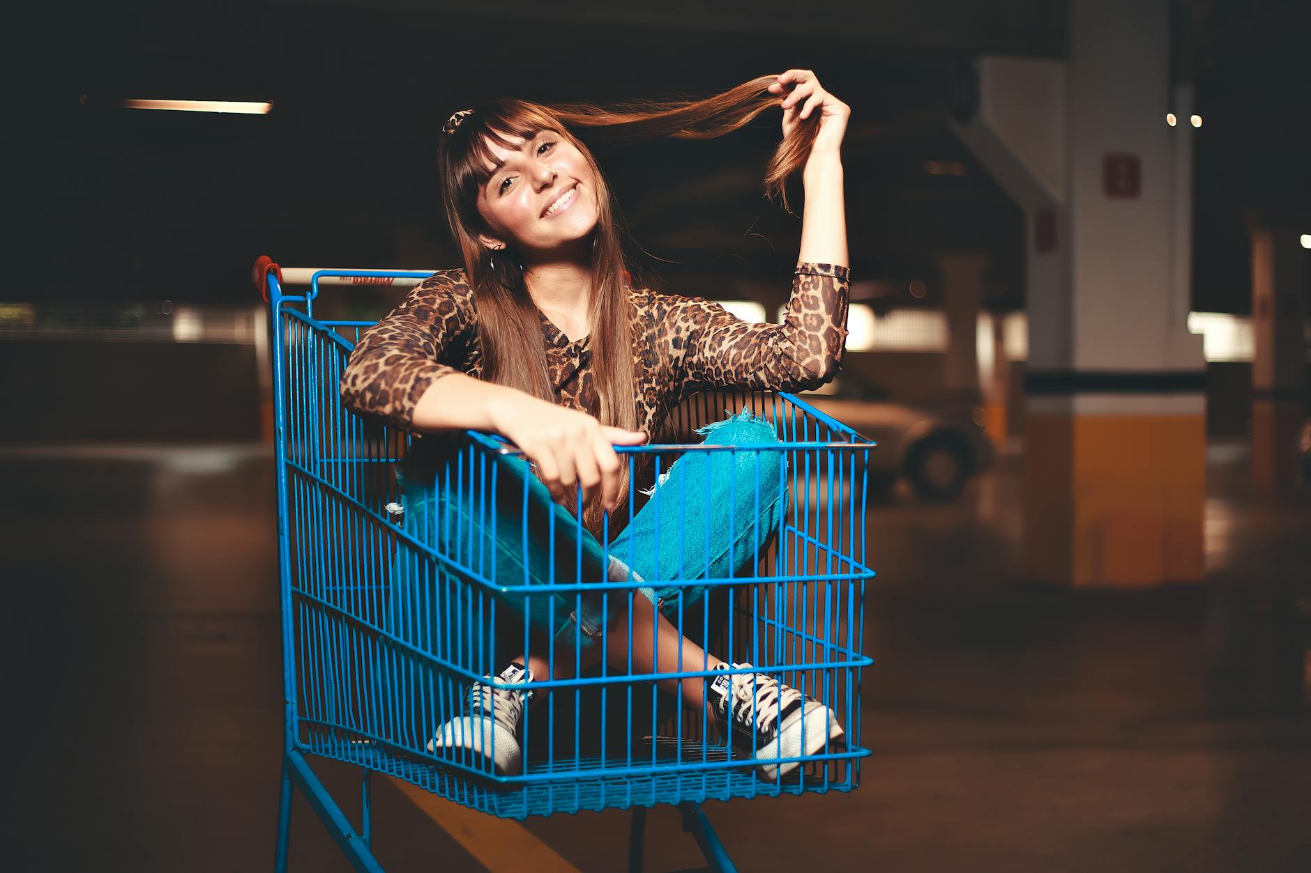 Druk ulotek - ilustracja